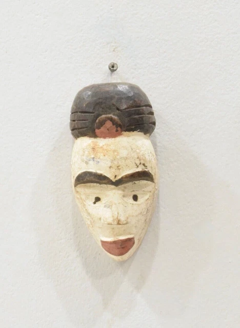 African Mask Punu Tribe Male Passport Mask Gabon