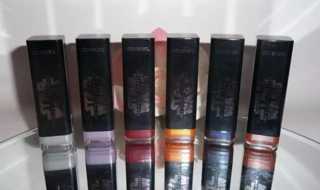 CoverGirl Star Wars Colorlicious Lipstick 0.12oz YOU CHOOSE Limited Edition