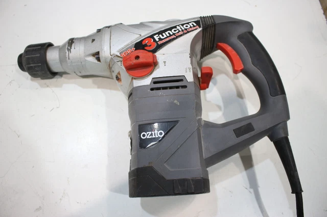 Ozito 1600w sds+ 4j rotary hammer shop drill kit