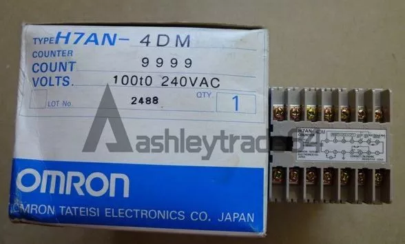 1PC New In Box Omron H7AN-4DM Digital Counter