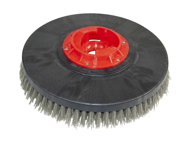 Schleifkornbürste - Hart Taski Combimat 600E (Straight Suction Cup) - Nylon-Grit