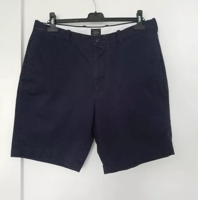 J.Crew JCrew 9" Essential Navy Blue Chino Shorts W 35" Item 62952