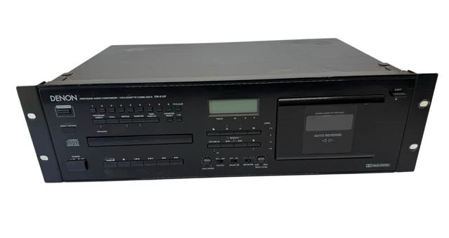 RACK MOUNT DENON DN-610F CD and Cassette combi deck / tap £65.00 ...
