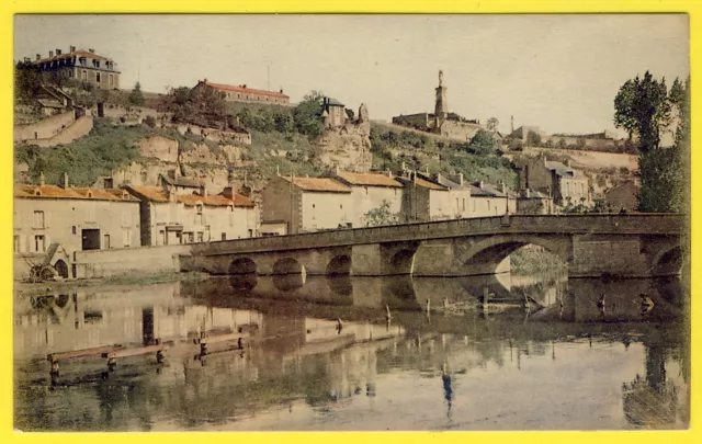 cpa Belle Carte 86 - POITIERS Le PONT JOUBERT les DUNES et le ROCHER de COLIGNY