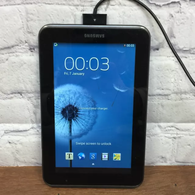Samsung Galaxy Tab 2 7.0 8GB GT-P3100 Wi-Fi +3G- Grey - Tested And Working