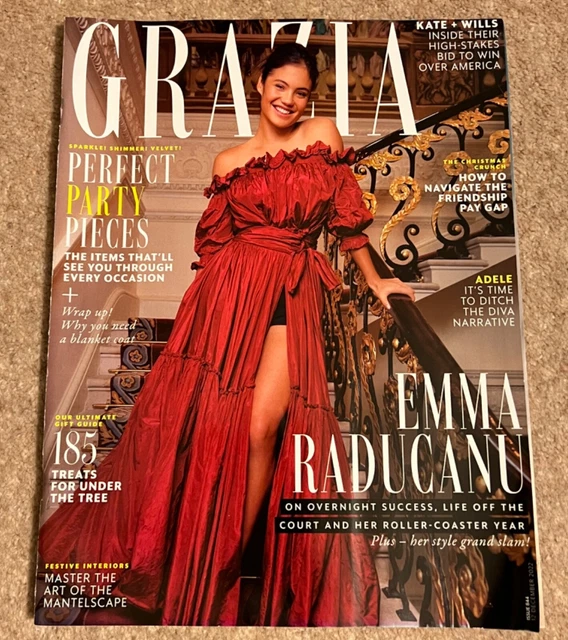 GRAZIA MAGAZINE 12 December 2022 #844 Emma Raducanu, Jennifer Aniston