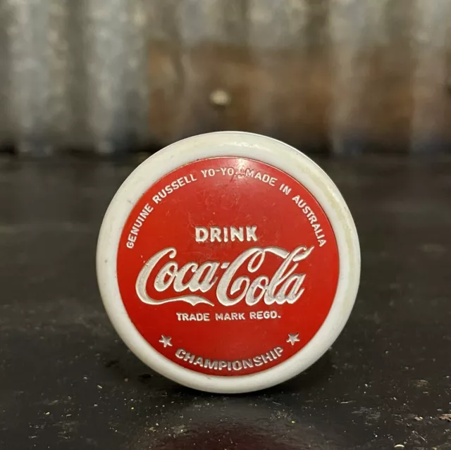 Genuine Russell Coca-Cola Championship Vintage Yo-Yo