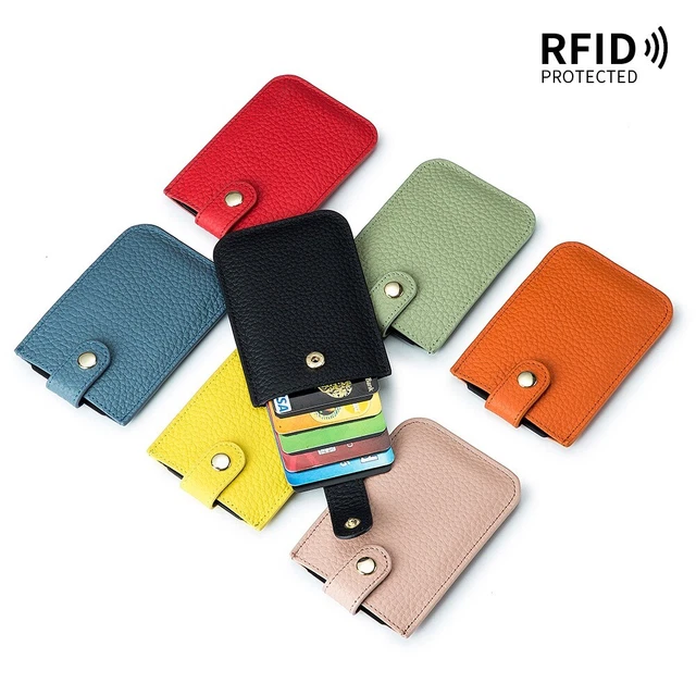Pull-out Porte-monnaie Cuir véritable Sac de carte  Femmes