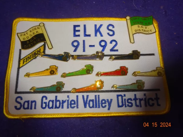 BPOE ELKS 1991-92 CA SGVD Elks Pin Set. Buy Now.