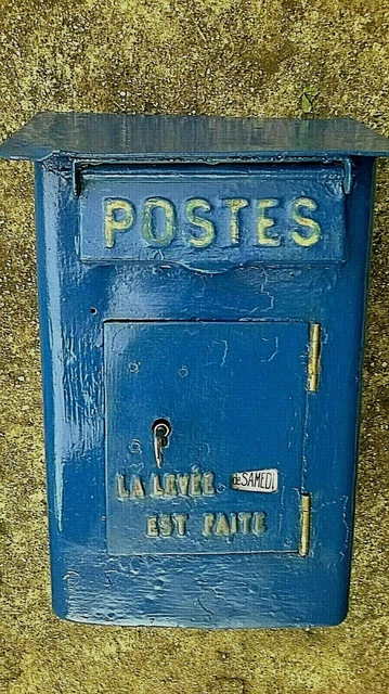 Boite aux lettres PTT mougeotte Foulon Picard Delachanal Foucher
