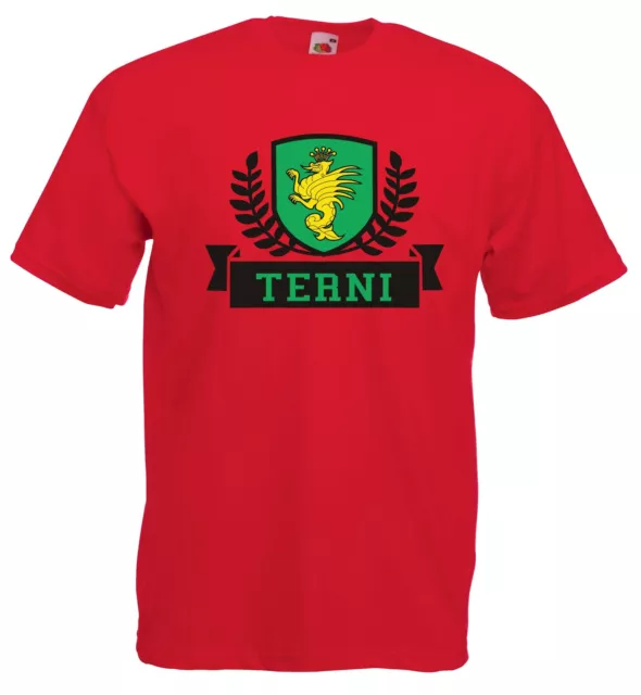 T-shirt Maglietta J1289 Stemma Terni Ultras Città Umbra Ternana