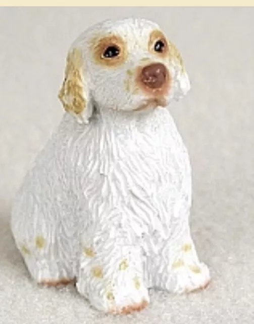 NEW Conversation concepts Tiny Ones Dog Figurine Clumber Spaniel DTN-116