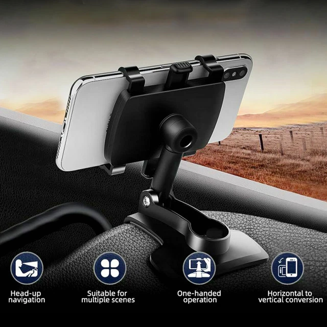 Spida Mount 360 For Universal Cell Phone Car Dashboard Holder Stand Bracket Clip