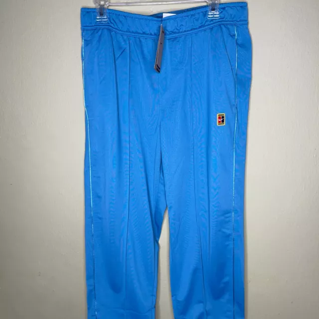 NIKE COURT TENNIS Heritage Track Pants Blue DC0621-415 Men's Size