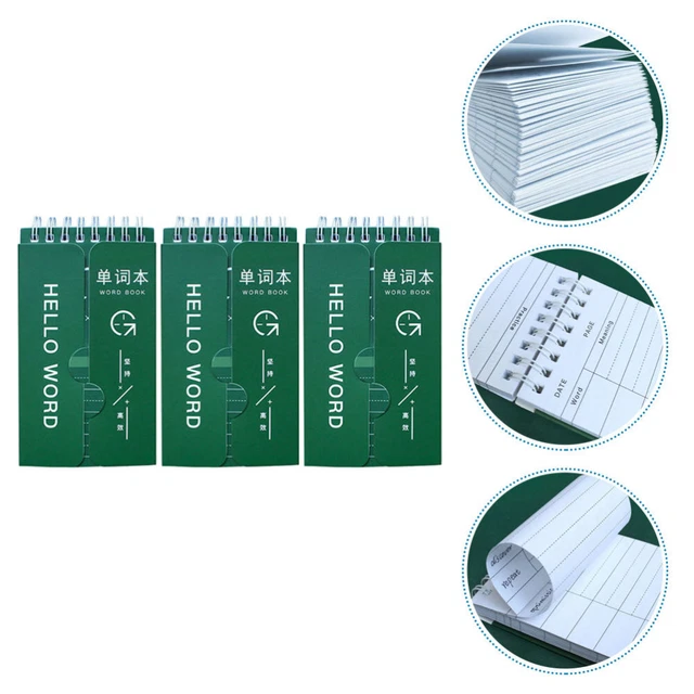 HAPINARY Mini Cahiers à Spirale Élégants Format De Poche