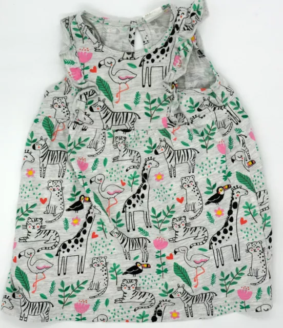 Magnifique Flamingo Bébé Robe De H&M Taille 74