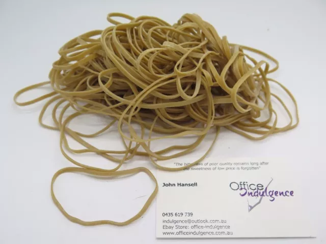 No 33 Rubber Bands 100gm Bag 90mm x 3mm 100851976 100g