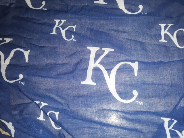 Kansas City Royals Womens Infinity Scarf Jersey Clr S M L Xl Mlb Baseball Cute