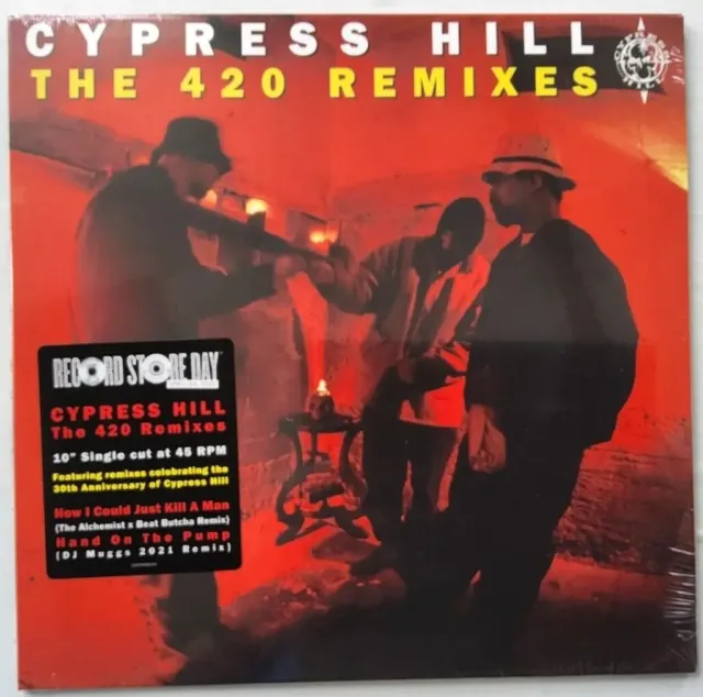 Cypress Hill Cypress Hill: the 420 Remixes 10 Inch Vinyl record rsd 2022 mint
