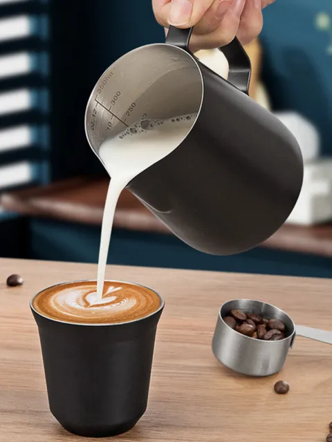 Stainless Steel Milk Frothing Jug Mug Cup Coffee Latte Pitcher Barista Craft Jug