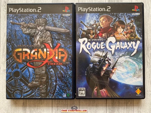 SONY PlayStation2 PS2 Grandia Xtreme & Rogue Galaxy set from Japan