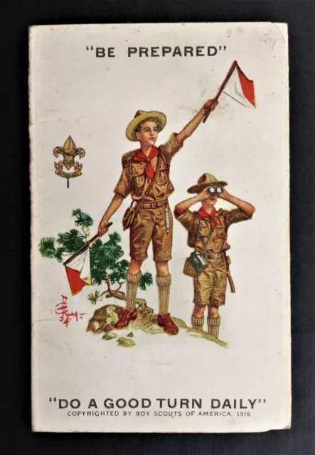 1935 antique BOY SCOUTS of America Card bsa THOMAS MARSHALL swarthmore pa