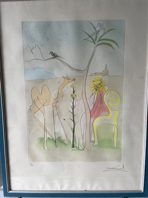 Curiosa 1977 – Lithographie Originale Sir L. Signée Numérotée – Édition Rare 50 Ex