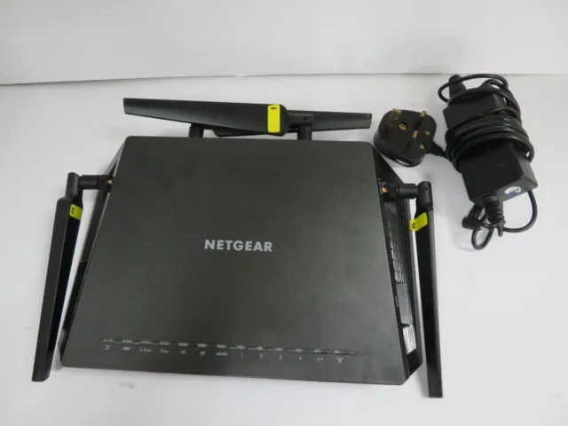 Router Modem Netgear Nighthawk X4S D7800 Ac2600 Wifi Vdsl/Adsl In Nero (Rrez)