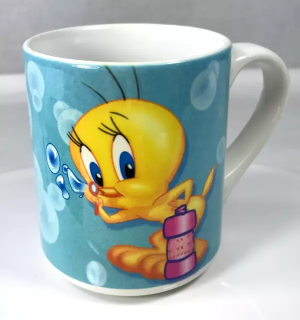 3 Tweety Bird Coffee Mugs Looney Tunes Bubbles Hearts Butterflies Xpres Warner 3