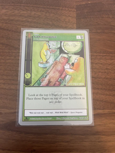 Metazoo Playtester - Wilderness - Alien Intelligence Pop 1/140 Metazoo Playtester - Wilderness - Alien Intelligence Pop 1/140