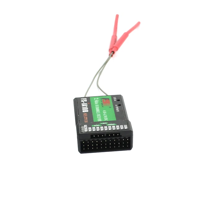 Récepteur Flysky FS-iA10B 10 Canaux 2.4G - Compatible Émetteurs FS-I6X/I6/I6S