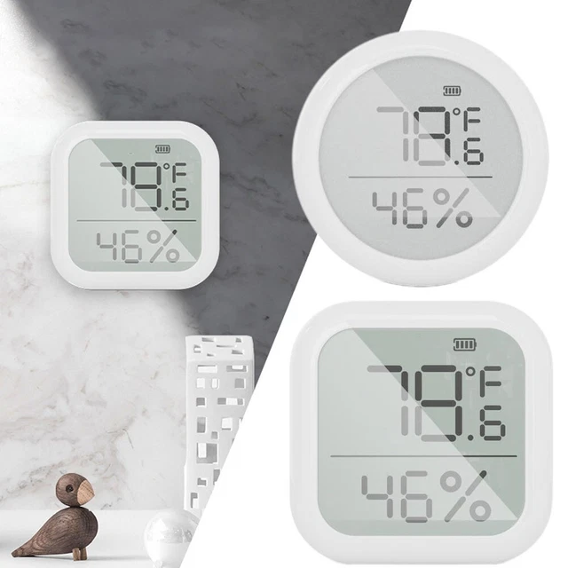 Smart misuratore di umidità temperatura set 2 per controllo app Zigbee gateway