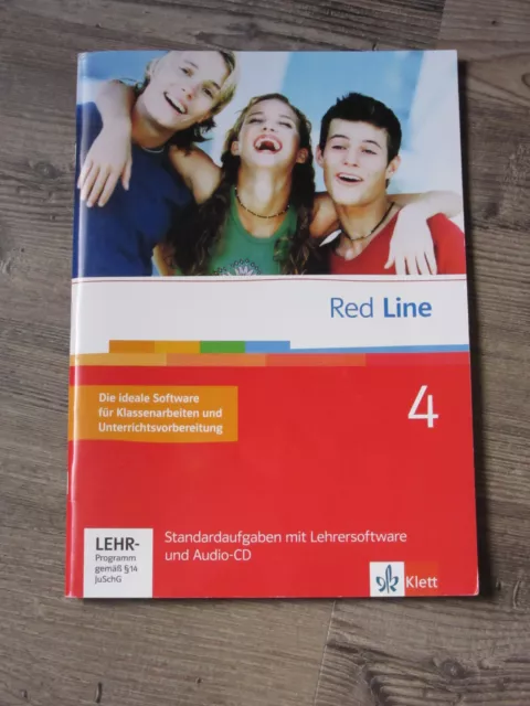 Red Line 4 - Klett Verlag- Standardaufgaben mit Lehrersoftware und 1 CD - 2014