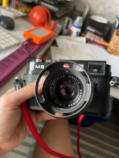 Leica Summicron-M 50mm f/2 Objektiv Cine Lense Analog