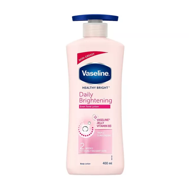 Vaseline Sain Brillant Journalier Éclaircissement Corps Lotion Pour Tout Peau