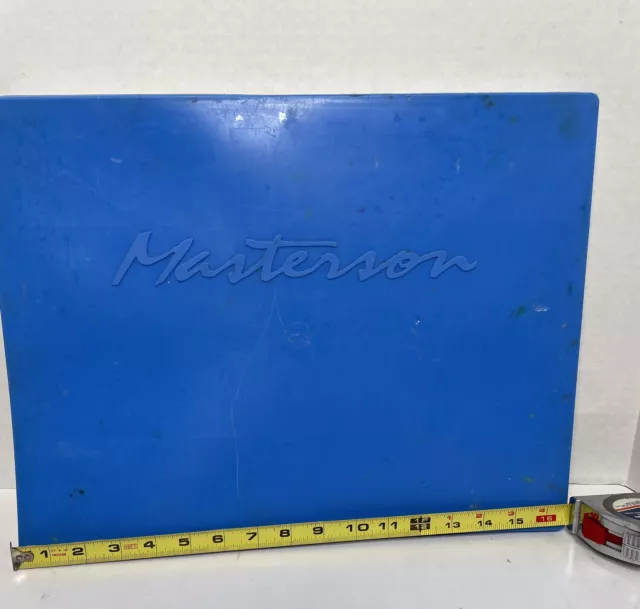 Masterson Sta-Wet Paint Saver 16"x 12" Artist Box Palette BLUE Lid