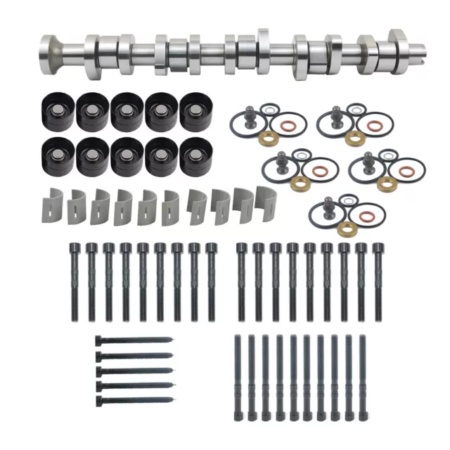 Nockenwellensatz +8x Hydrostössel 2,5 TDI VW Multivan T5 Touareg BNZ BPC BPD KA