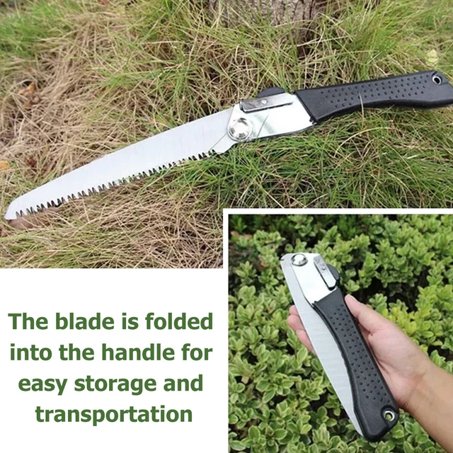 210mm Klappsäge Handsäge Astsäge Baumsäge aus ultra hartem Karbonstahl 5