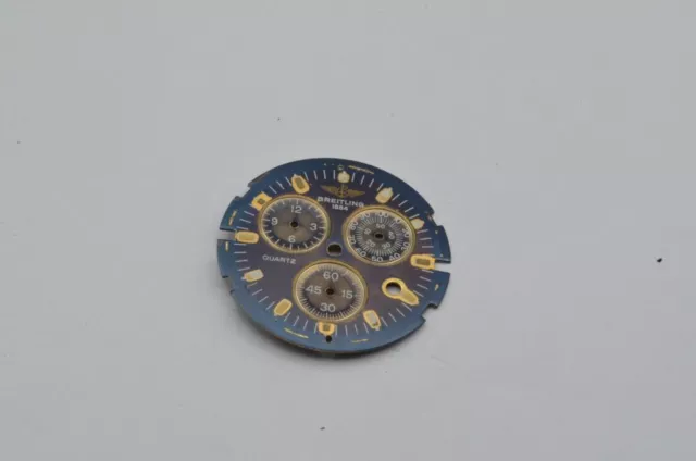 Quadrante A Foglio Breitling Per Jupiter Pilot Vintage Usato