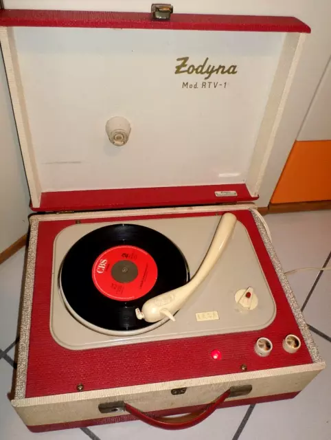 LESA ZODYNA mod.RTV-1 FONOVALIGIA VINTAGE