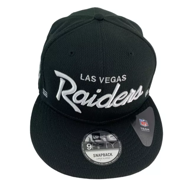 Vintage Las Vegas Raiders New Era USA Embroidered Men's Adjustable Snapback Cap