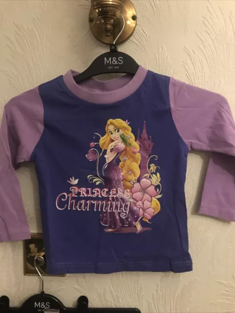 Disney Cinderella childrens girls pyjamas pj set size 2 / 3 years 98cm Princess