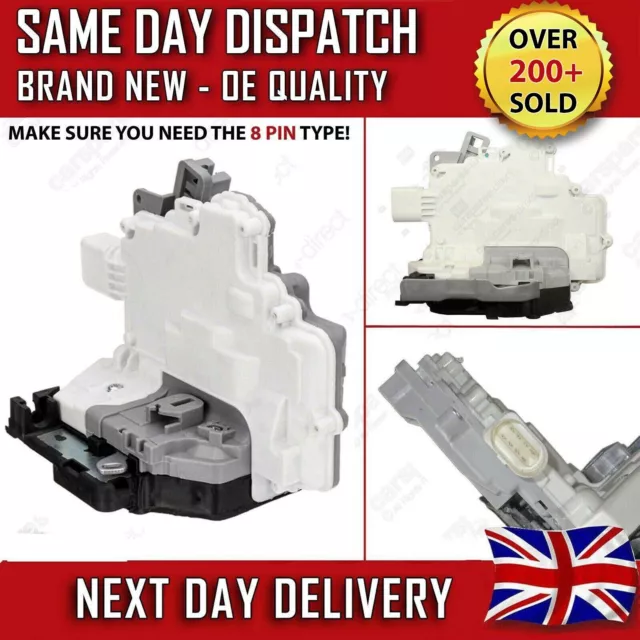 Audi A4 (B8) A5 Front Left Passenger Side Door Lock Actuator Mechanism