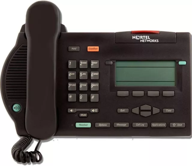 Nortel Networks  M3903 Office/Business Desk Phone Charcoal