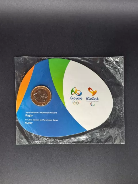 Brazil  Coin  Rio de Janeiro Olympic Games 2016 - Blisters - Rugby - 2016