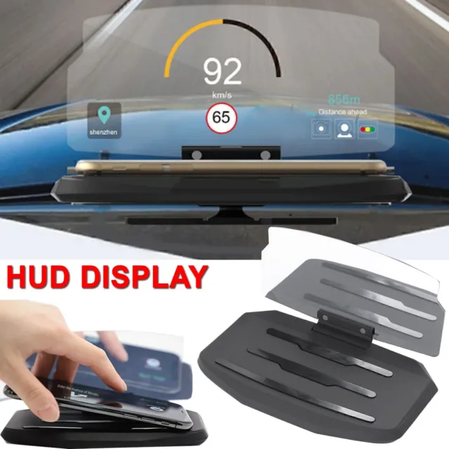 Universal Car GPS Navigation System Mobile Phone Bracket Car HUD Head Up Display