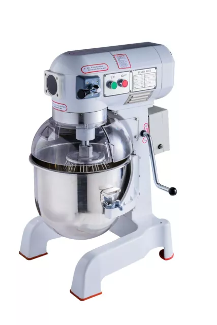 20L 1.0 HP NSF Commercial Dough Food Mixer 3 Speed for Pizza Bakery & Restaurant