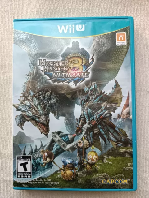 Monster Hunter 3 Ultimate (Nintendo Wii U, 2013)