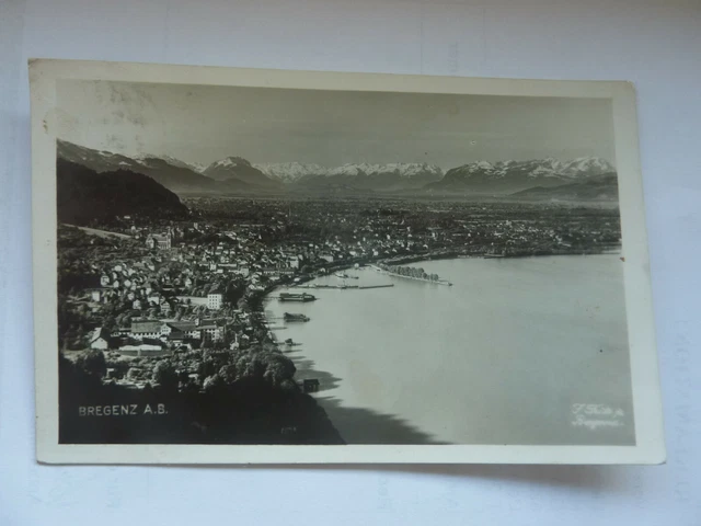 AK Bregenz Bodensee alt gel.