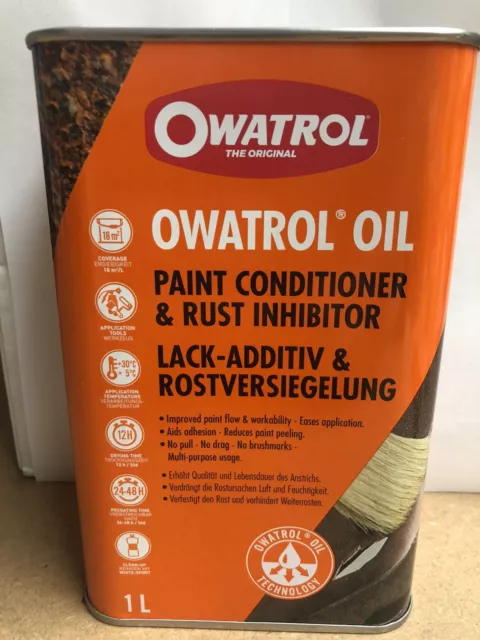 Owatrol Oil 1 Litre . Paint Conditioner . Rust Inhibitor ⭐️Best Price